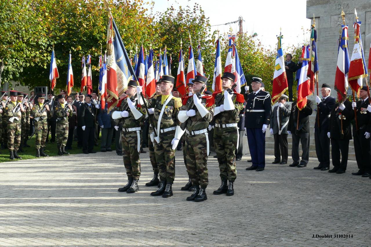 Commémoration du centenaire de la Grande Guerre Vailly 31102014 (92)