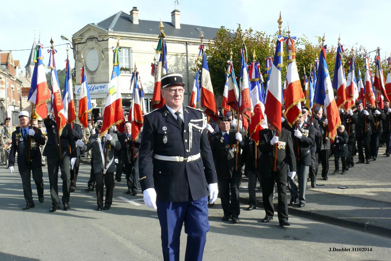 Commémoration du centenaire de la Grande Guerre Vailly 31102014 (95)