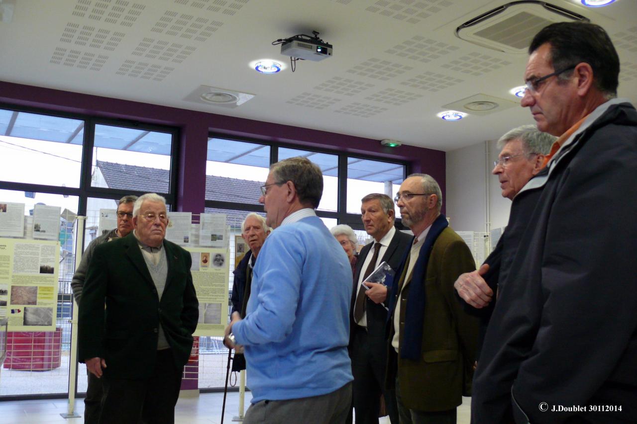 Exposition, visite de Jacques Krabal 30112014