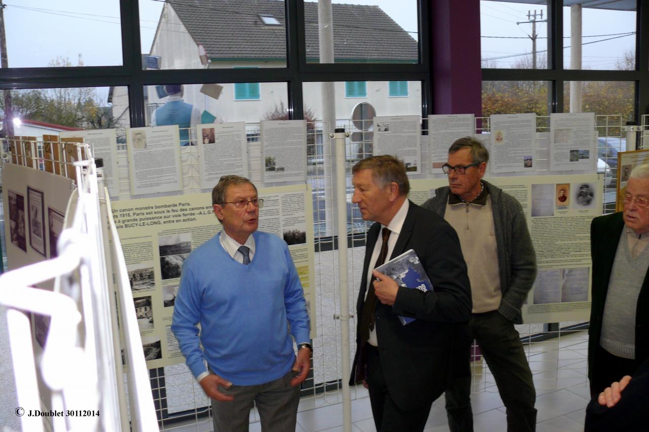 Exposition, visite de Jacques Krabal 30112014