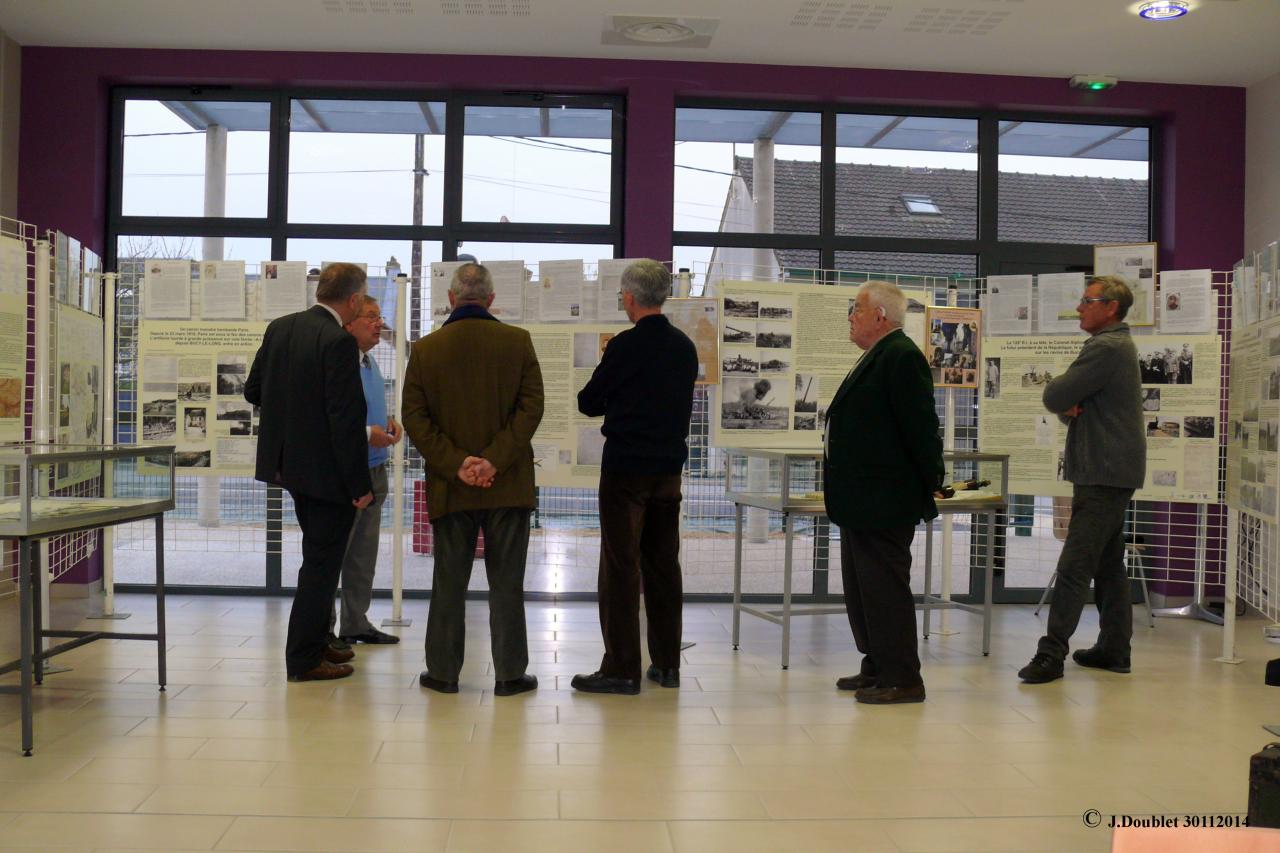 Exposition, visite de Jacques Krabal 30112014