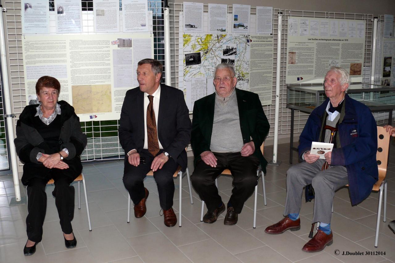 Exposition, visite de Jacques Krabal 30112014