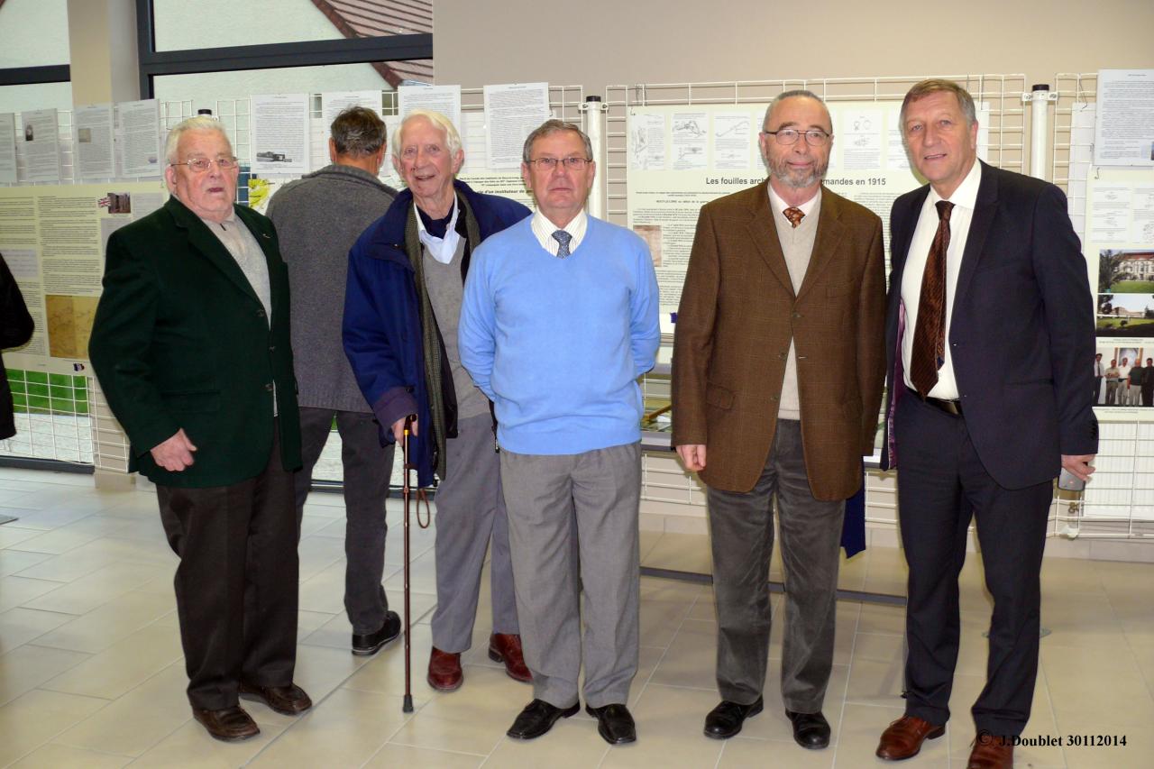 Exposition, visite de Jacques Krabal 30112014