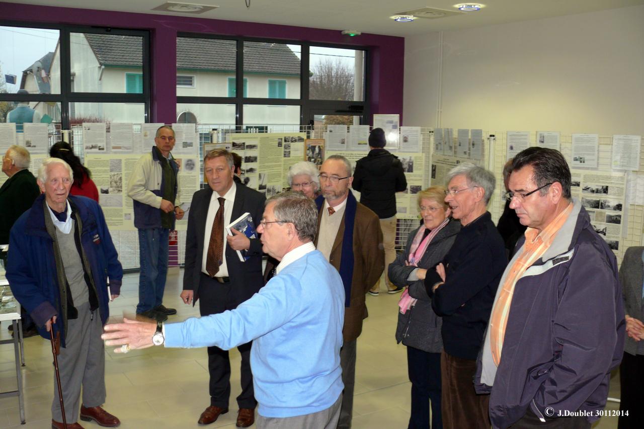 Exposition, visite de Jacques Krabal 30112014