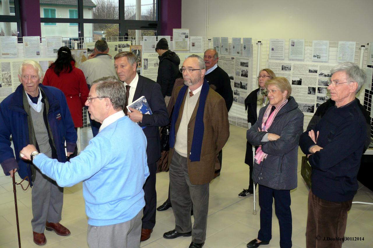 Exposition, visite de Jacques Krabal 30112014