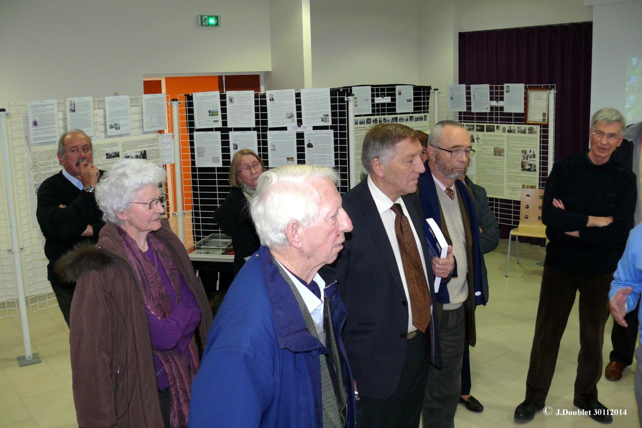 Exposition, visite de Jacques Krabal 30112014