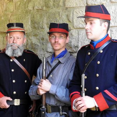 Fête de l'histoire le 1 et 2 juin 2019 au Fort de Condé chivres Val (Aisne)