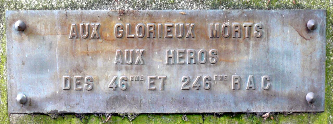 Fleury ( Monument sur la route du pendu) (2)