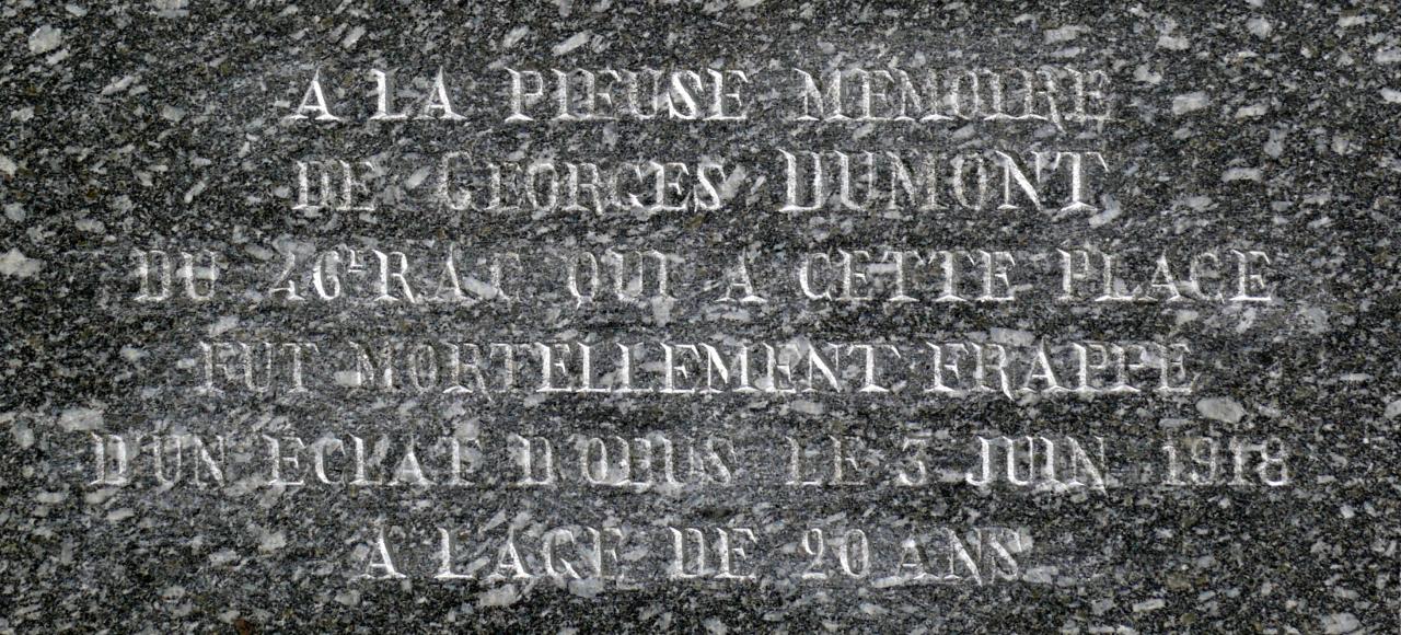 Fleury ( Monument sur la route du pendu) (3)