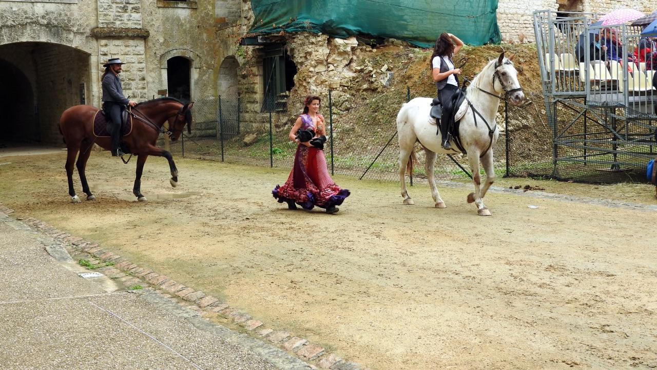 Fort de Condé spectacle équestre  (85)