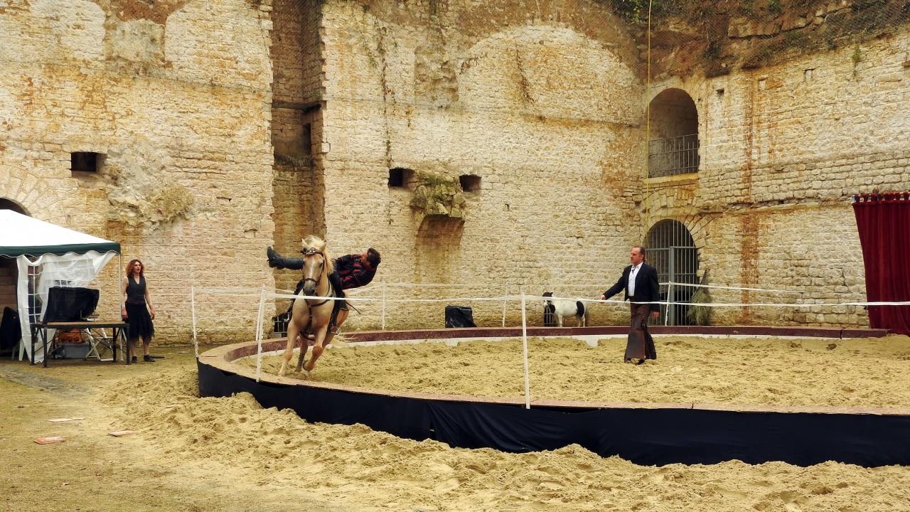 Fort de Condé spectacle équestre  (89)
