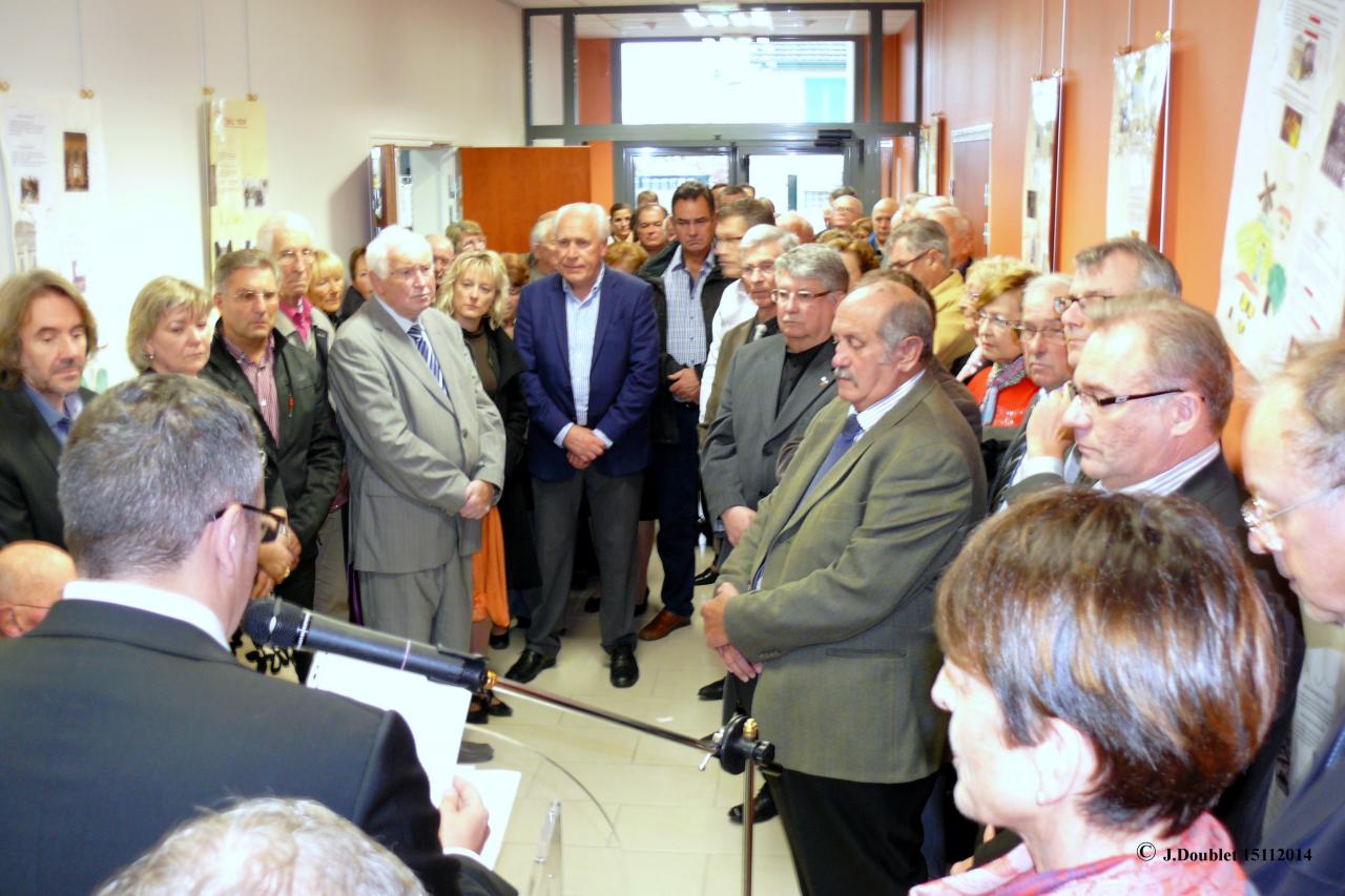 Inauguration de l'exposition Bucy le Long 