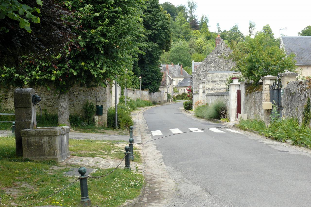 Le village et ses rues ornées de fleurs  (15)