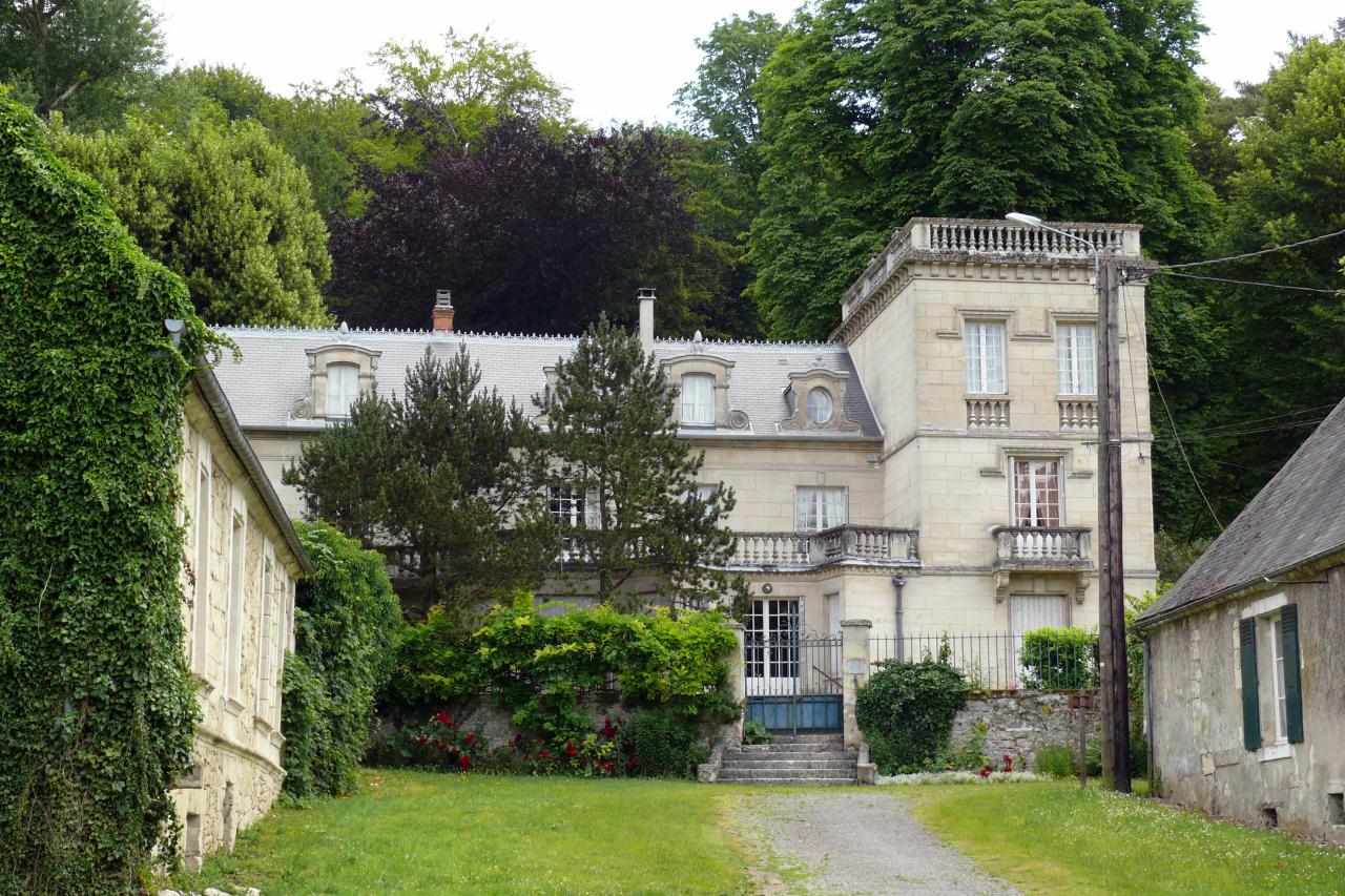 Le village et ses rues ornées de fleurs  (4)