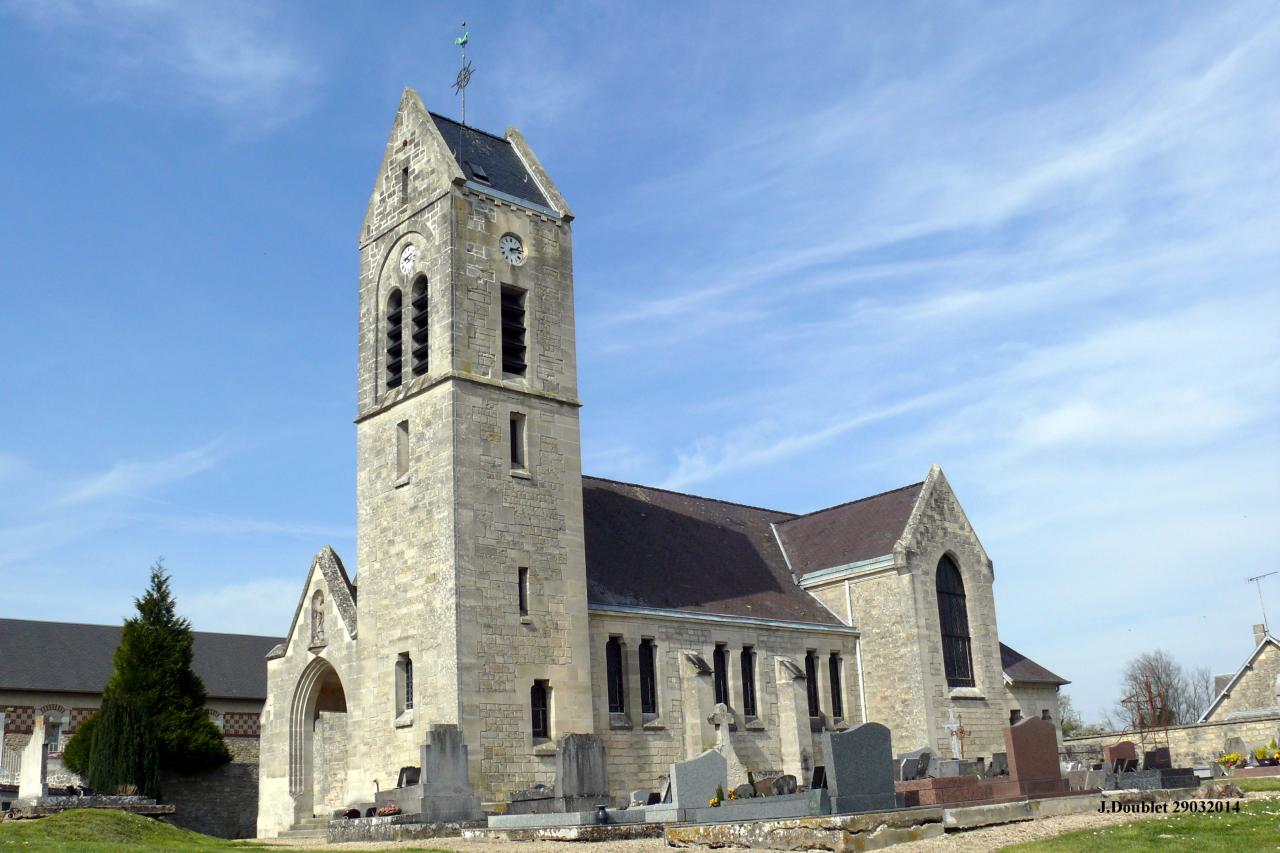 Monampteuil, le village et son église (3)