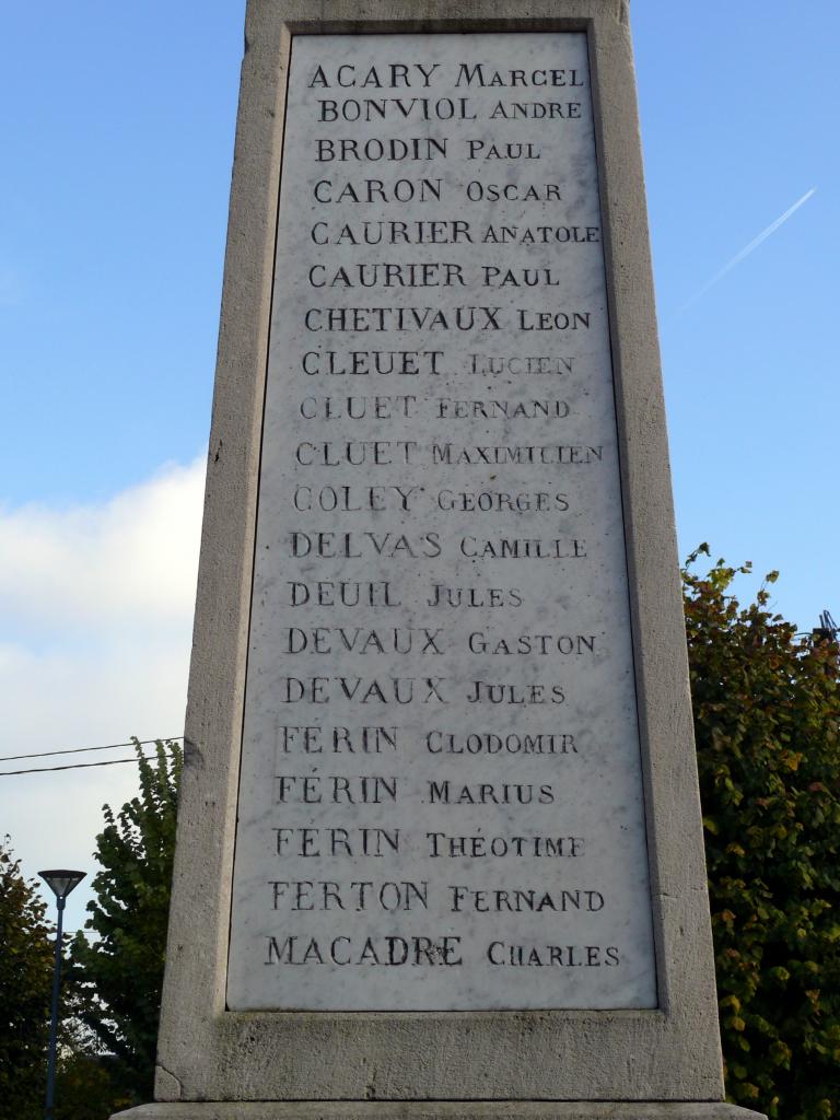 Monument aux morts 