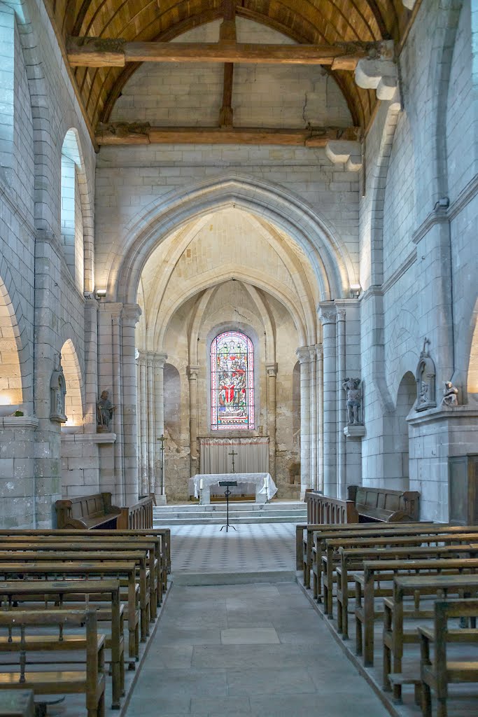 Nef de l'église St Denis