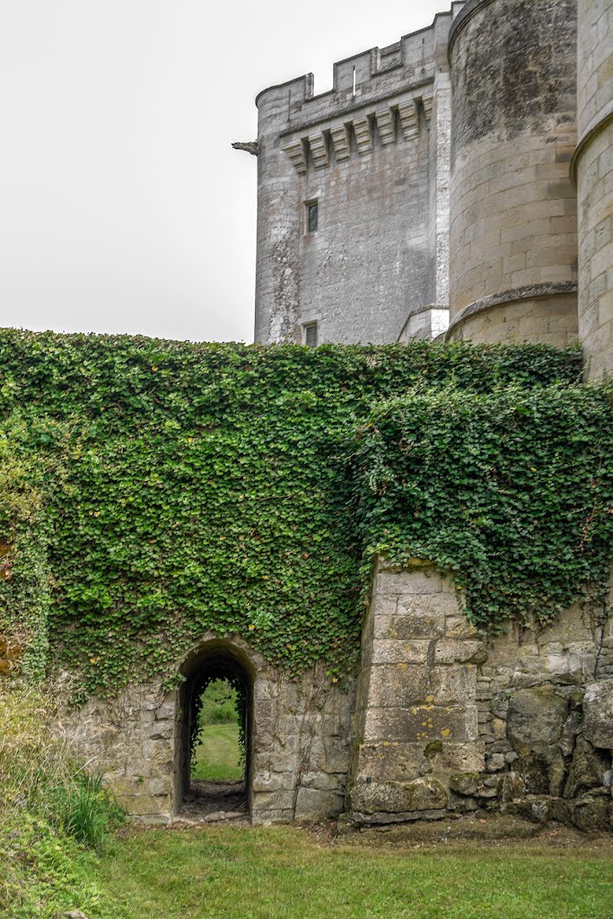 Passage des douves sèches