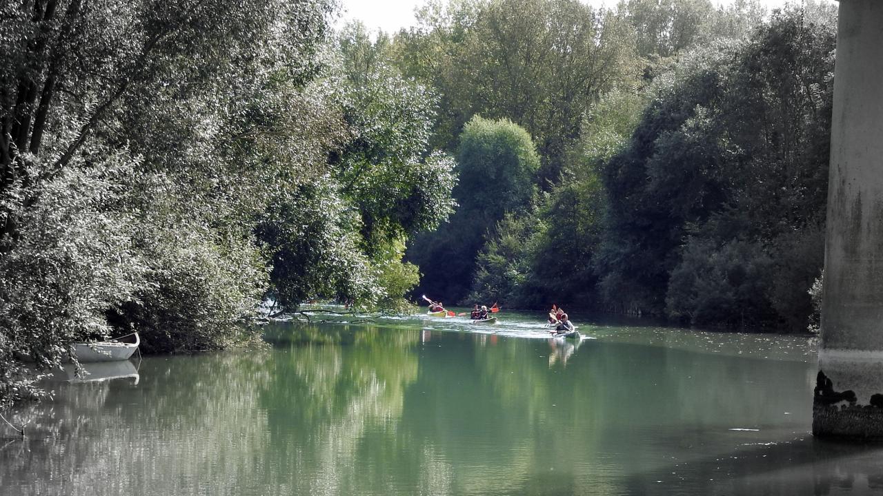 Randonnée canoê en noir flitré (15)
