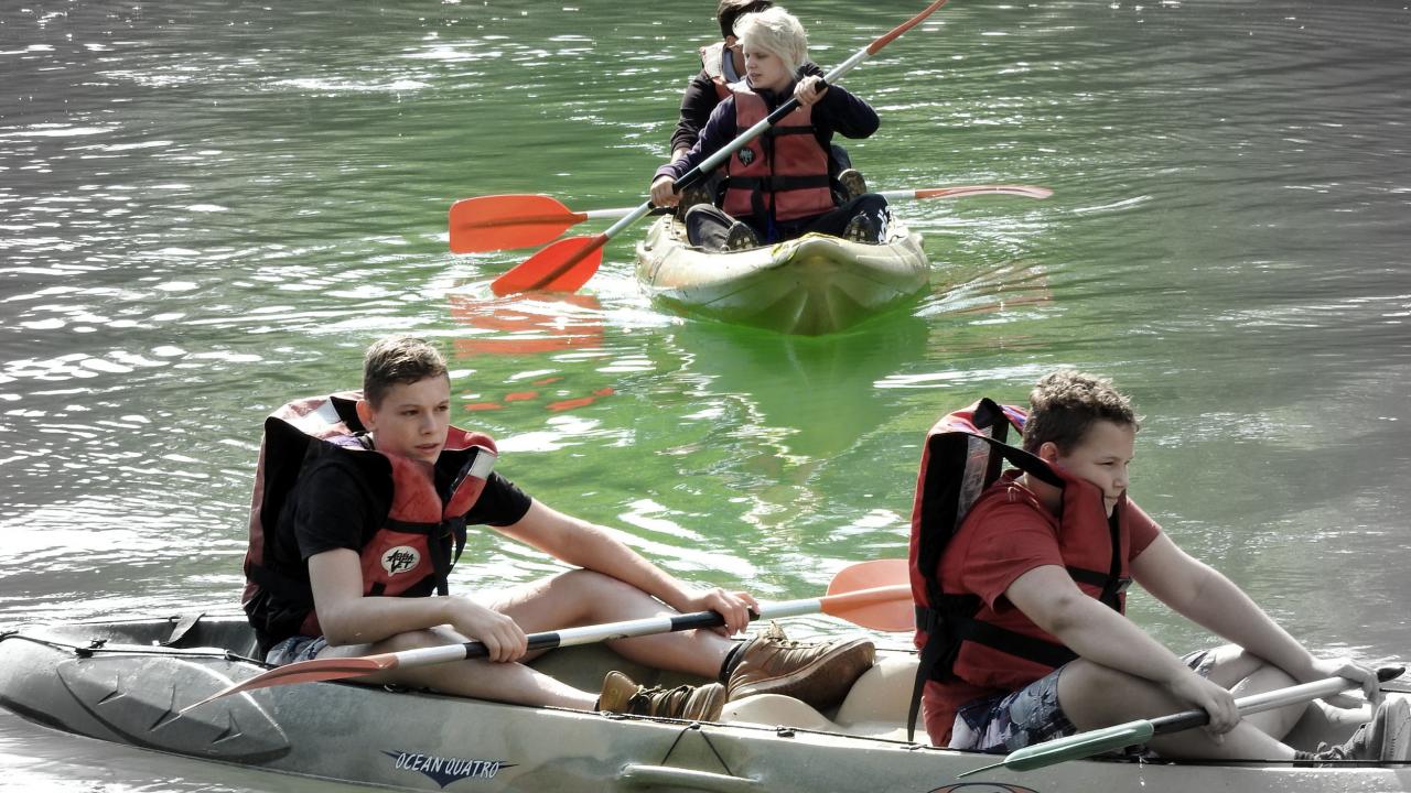 Randonnée canoê en noir flitré (17)