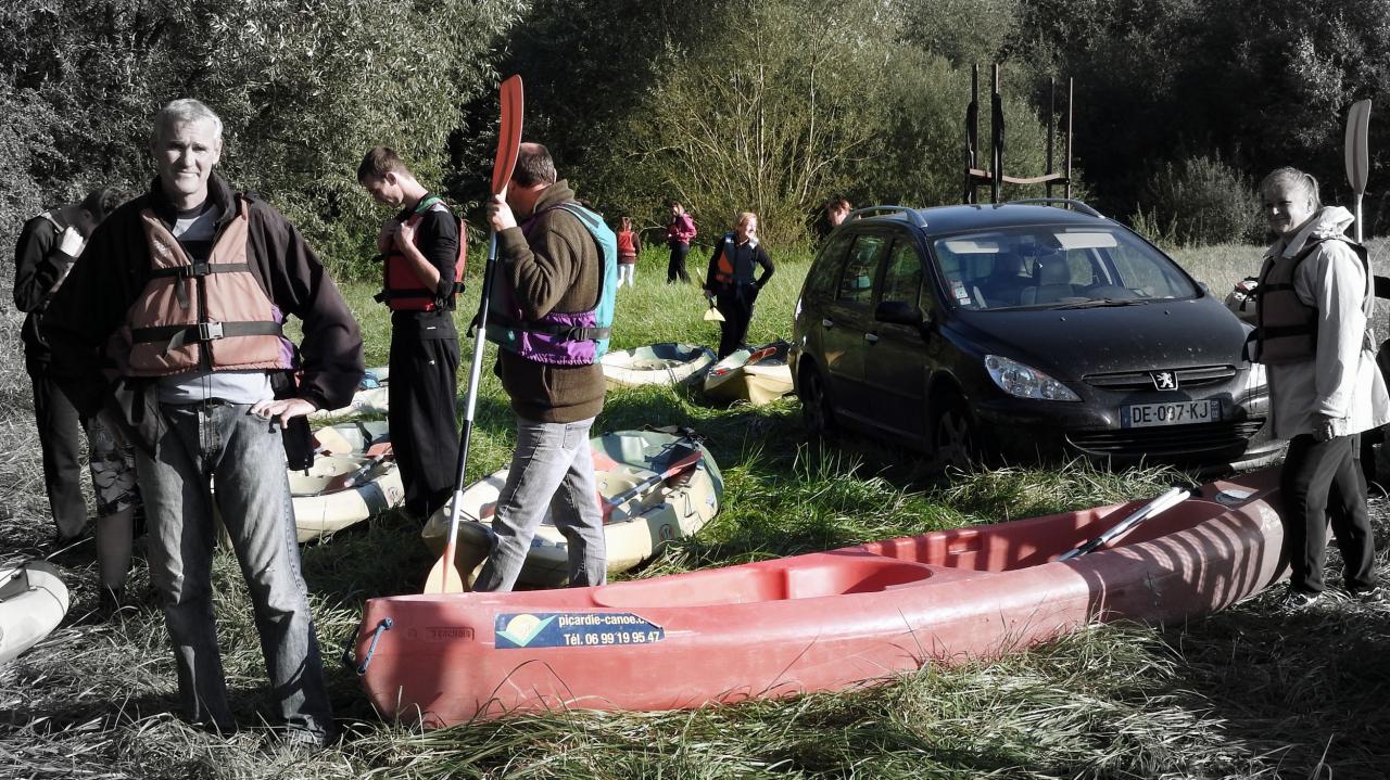 Randonnée canoê en noir flitré (2)