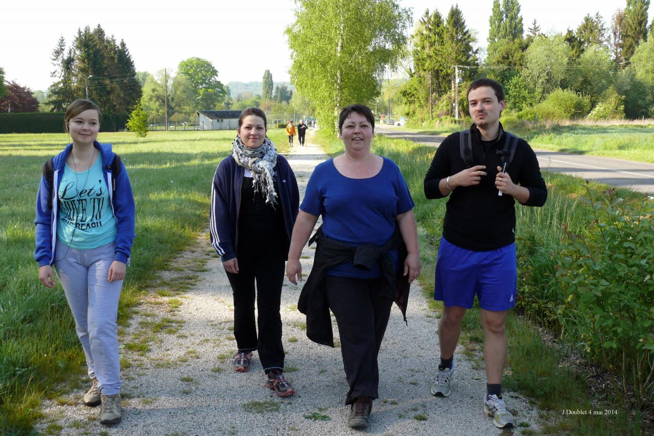 Randonnée intercommunale du val de l'Aisne Monampteuil (23)