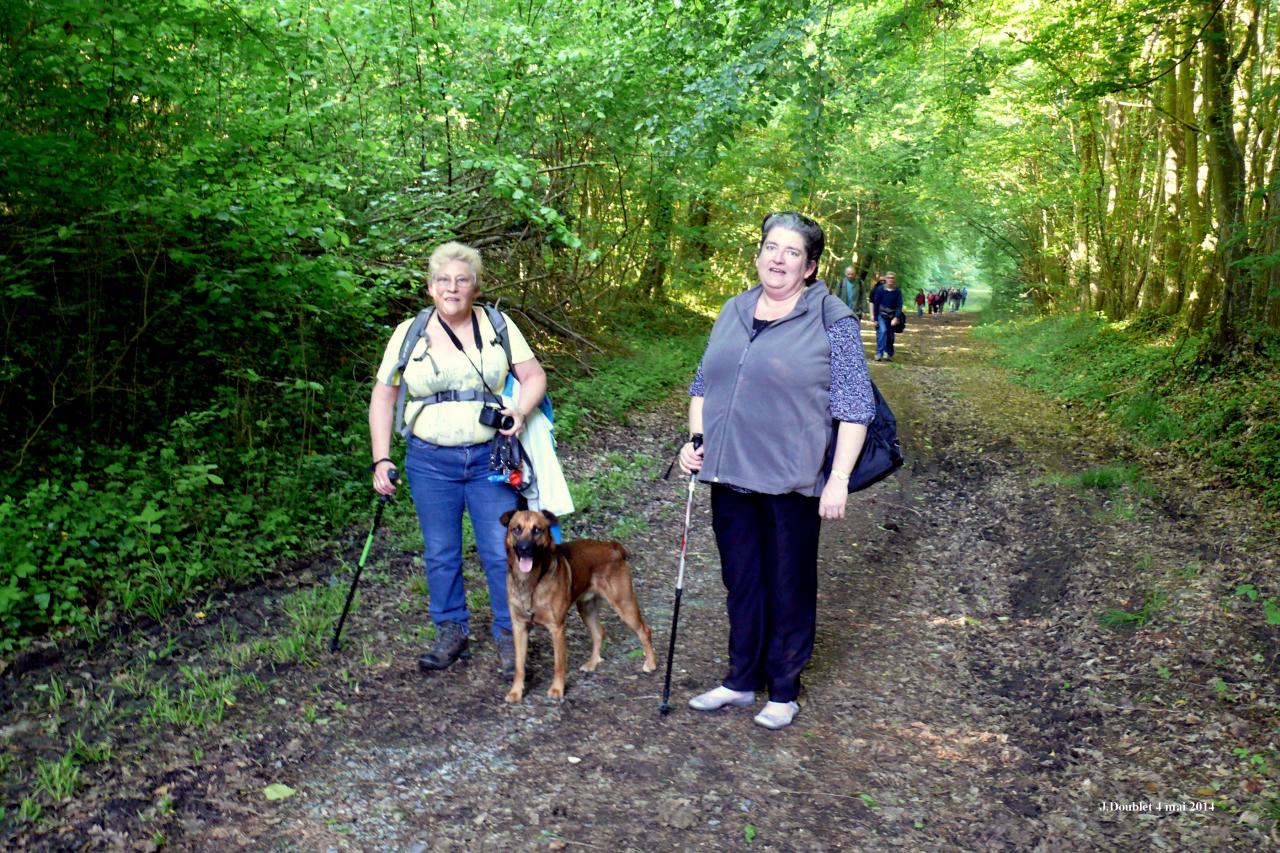 Randonnée intercommunale du val de l'Aisne Monampteuil (24)