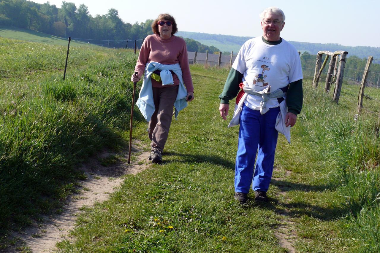 Randonnée intercommunale du val de l'Aisne Monampteuil (28)