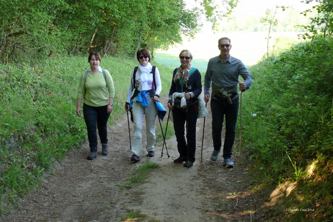 Randonnée intercommunale du val de l'Aisne Monampteuil (30)