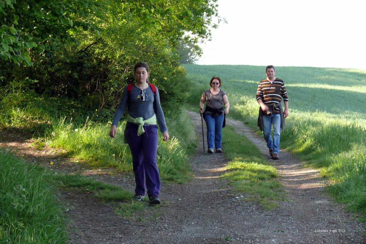 Randonnée intercommunale du val de l'Aisne Monampteuil (31)