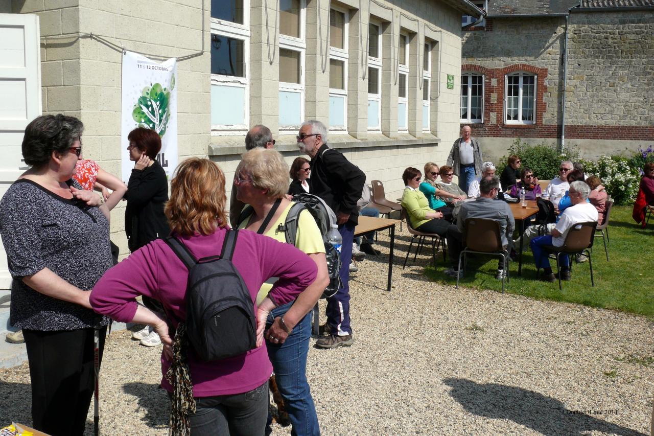 Randonnée intercommunale du val de l'Aisne Monampteuil (43)