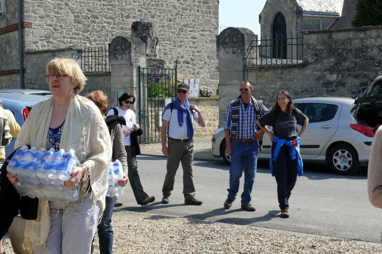 Randonnée intercommunale du val de l'Aisne Monampteuil (45)