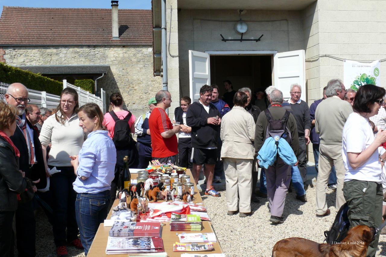 Randonnée intercommunale du val de l'Aisne Monampteuil (47)