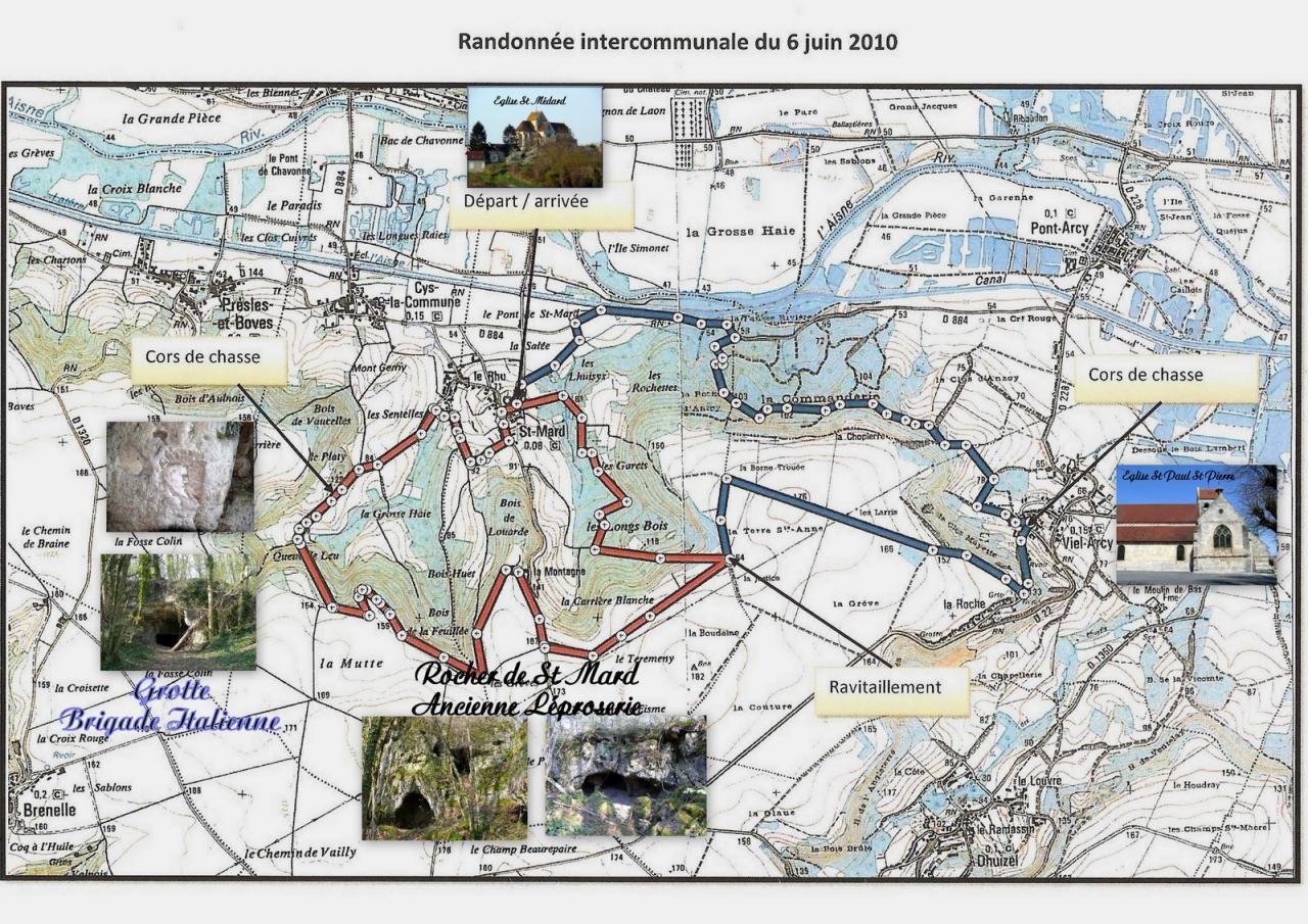 Randonnée St Mard 6 Juin 2010