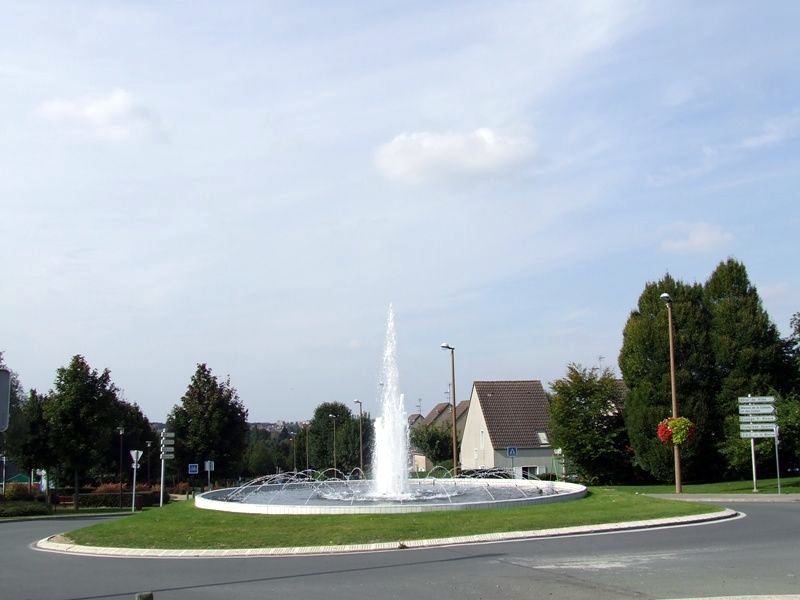 Rond point rue Auguste Delaune