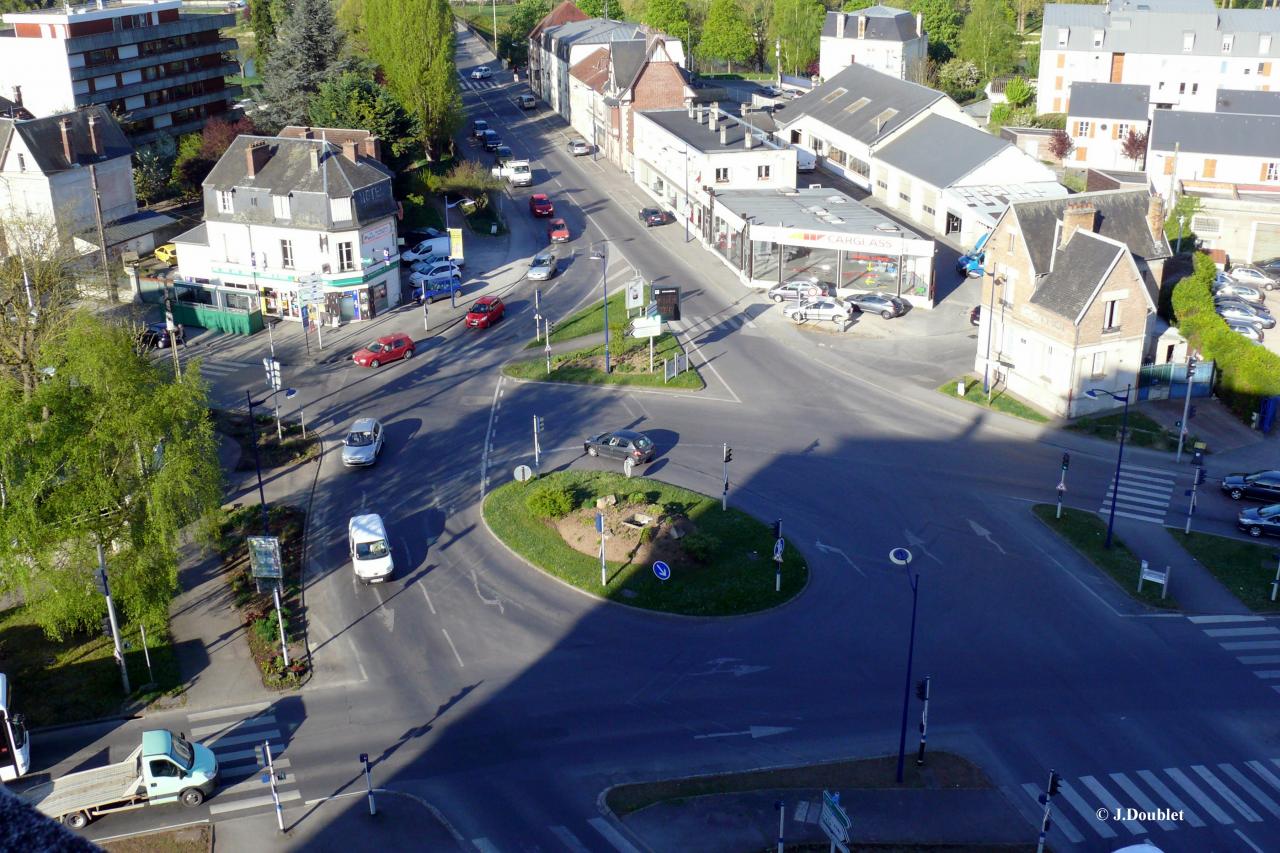 Soissons vue de la Tour St-Waast