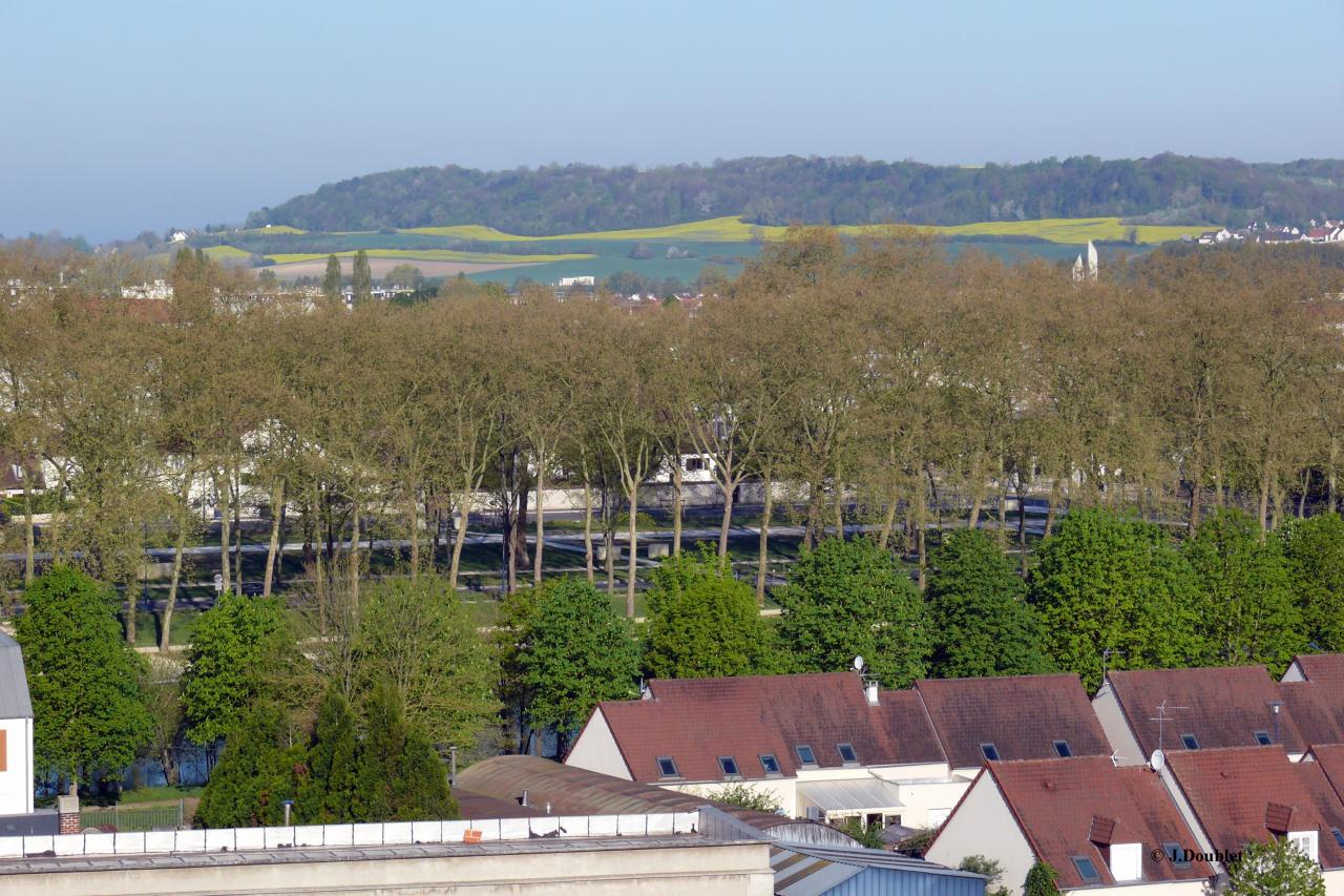 Soissons vue de la Tour St-Waast