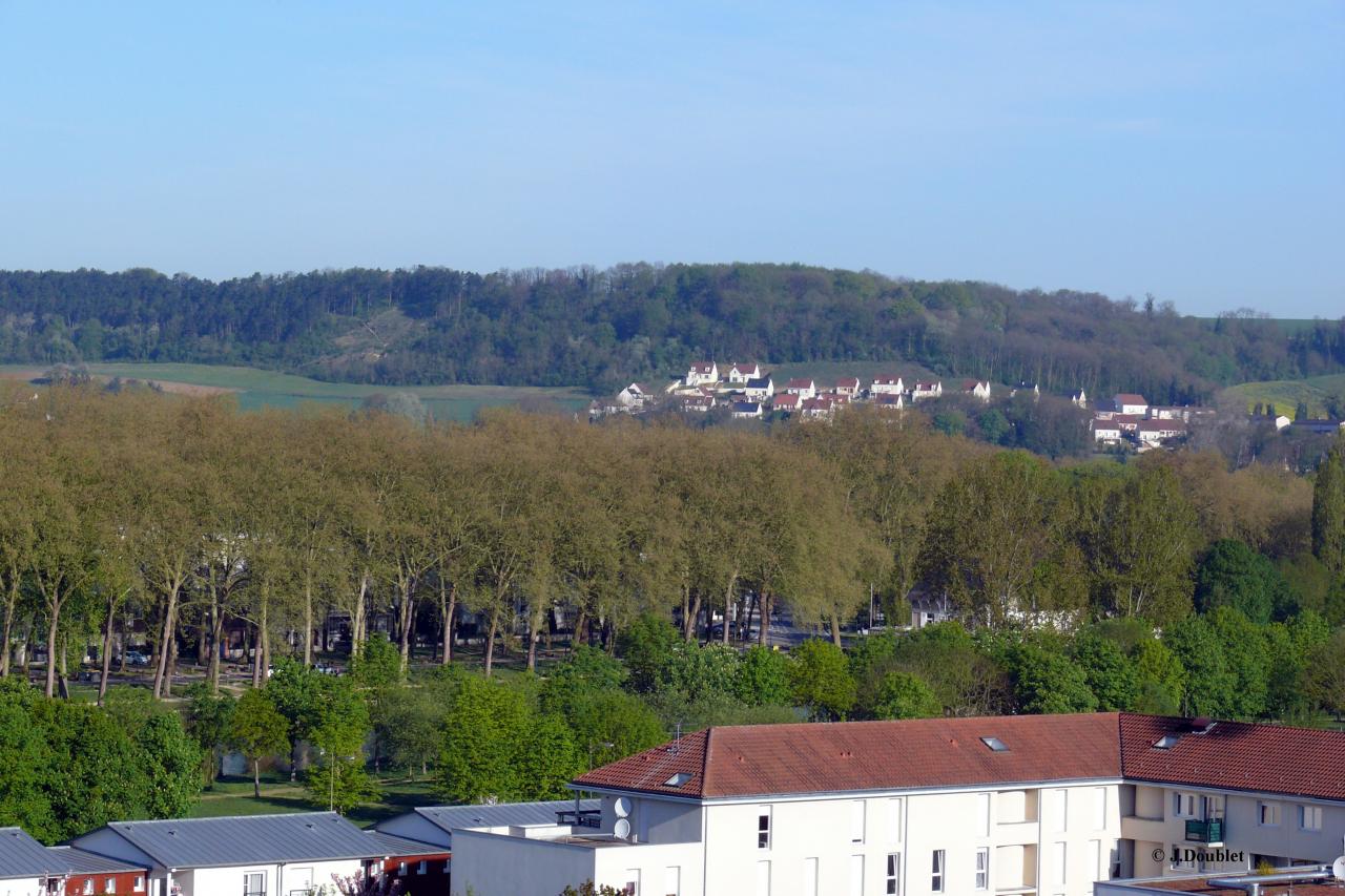 Soissons vue de la Tour St-Waast
