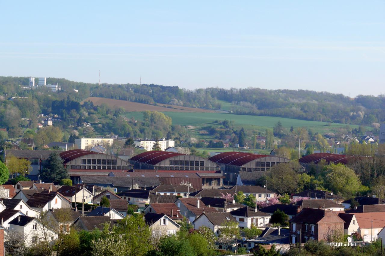 Soissons vue de la Tour St-Waast