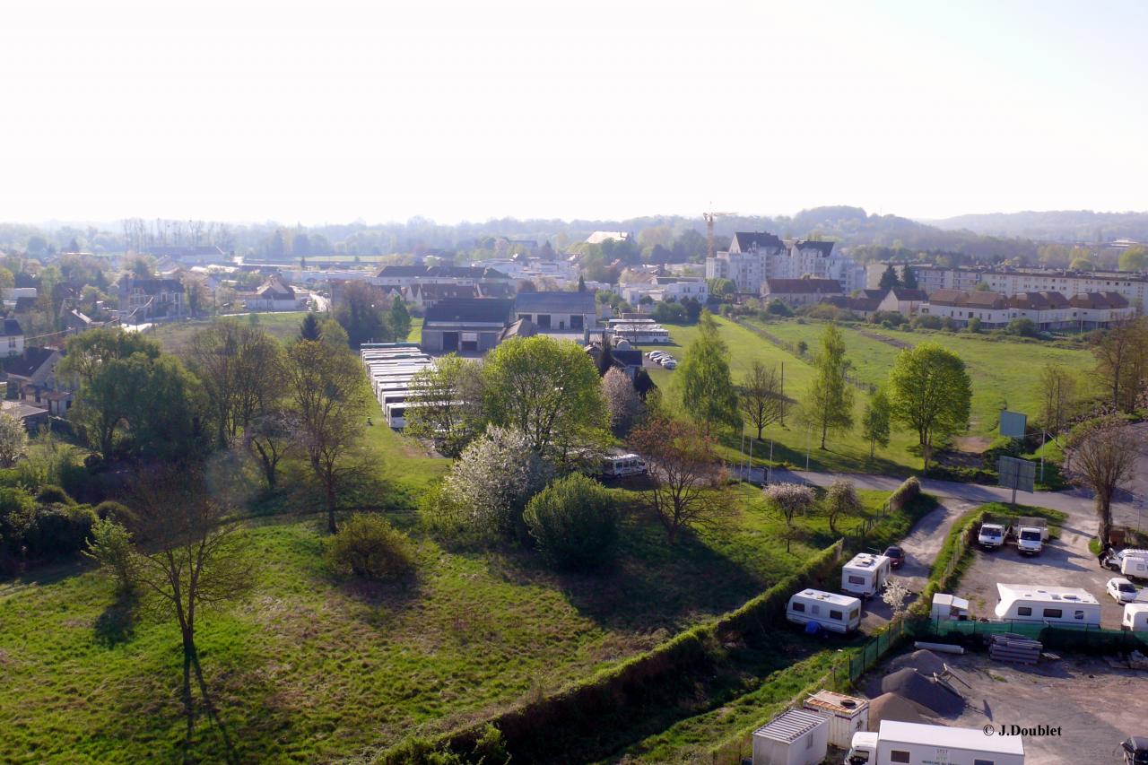 Soissons vue de la Tour St-Waast