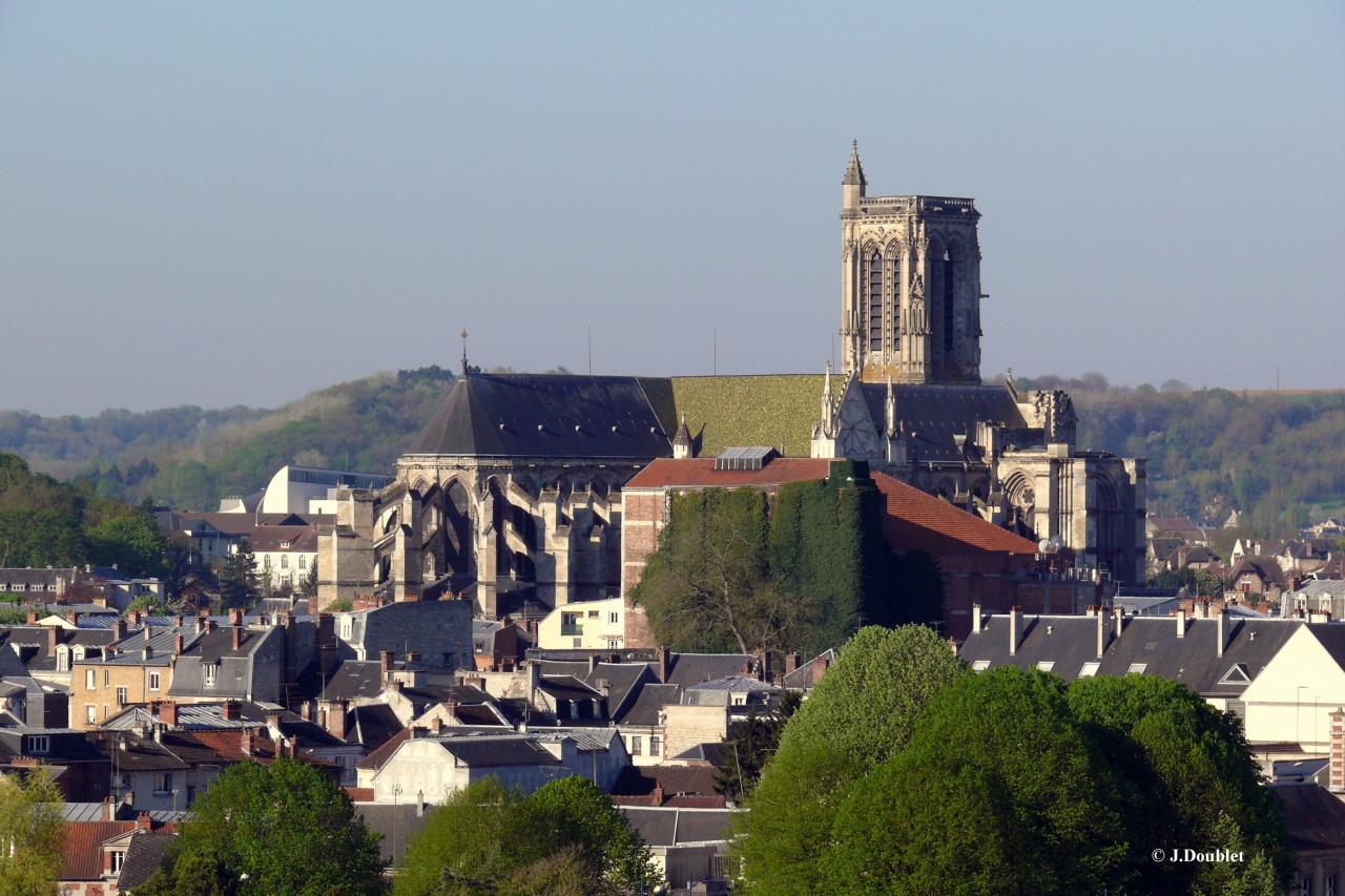 Soissons vue de la Tour St-Waast