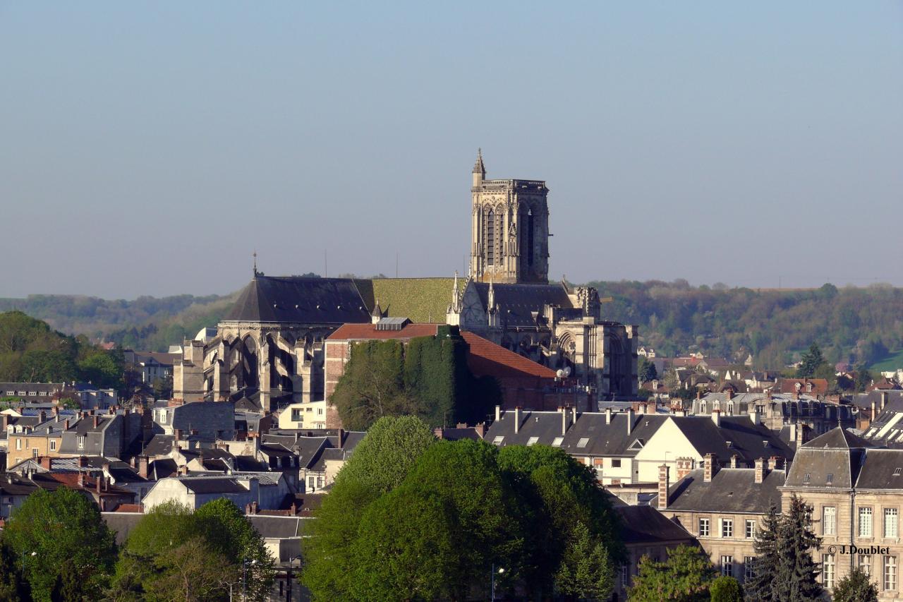 Soissons vue de la Tour St-Waast