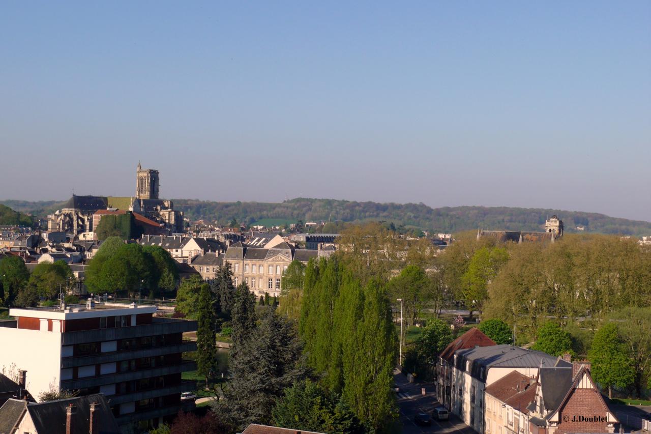 Soissons vue de la Tour St-Waast