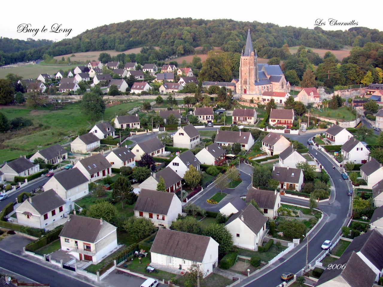 vues aériennes Bucy Le Long (93)